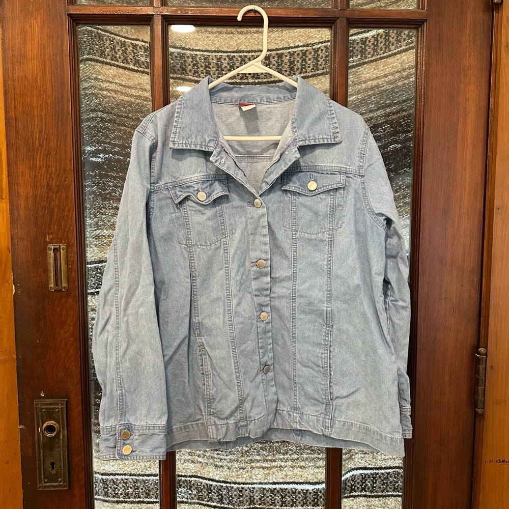 Tudor Vintage Light Blue Jean Jacket